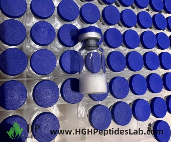 Bulk tray of ARA-290 vials on packaging line