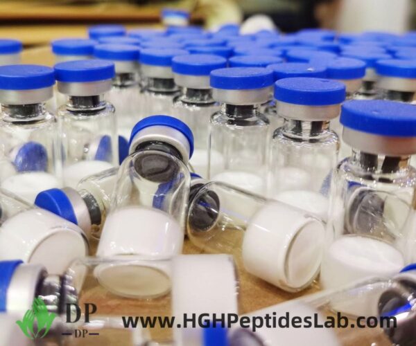 Blue Top HGH lyophilized powder - gros plan