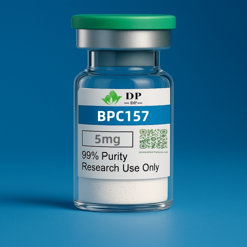 BPC-157 5mg lyophilized peptide vial, 99% purity