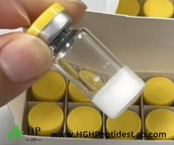 Melanotan I peptide vial, lyophilized powder, production batch
