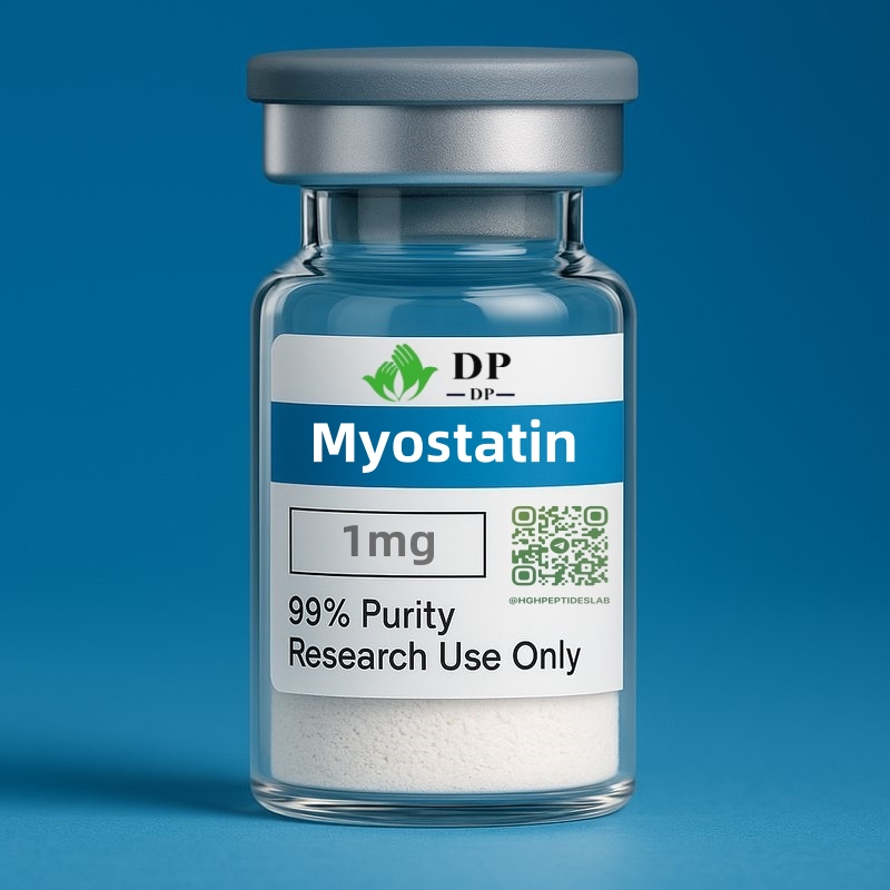 Myostatin peptide 1mg lyophilized powder – 99% purity, GMP-manufactured