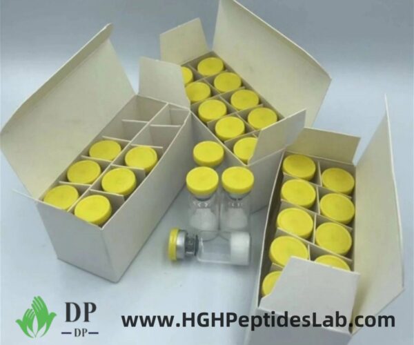 TB-500 peptide vials in 10-vial kit packaging