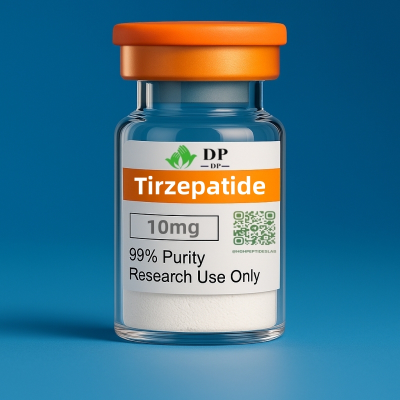 Tirzepatide peptide 10 mg vial – lyophilized research peptide