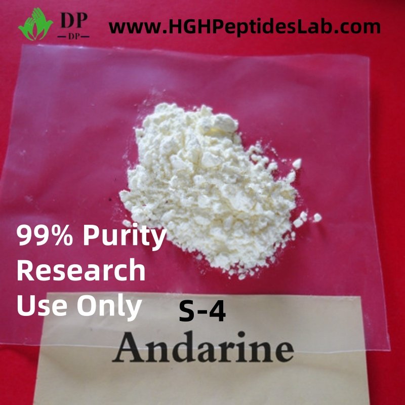 Andarine (S4) SARMs raw powder — light yellow to yellow, 99% purity, pharmaceutical-grade quality
