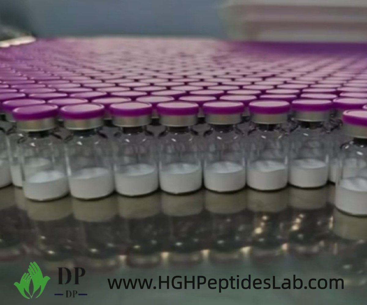 Blend Cagrilintide 5mg plus Semaglutide 5mg vials arranged in a transparent storage box