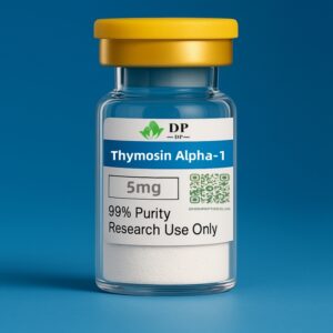 Thymosin Alpha-1 peptide 5 mg vial — 99% purity, pharmaceutical-grade — HGH Peptides Lab (China)